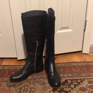 Coach leather riding  boots